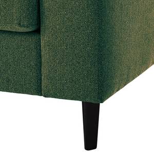 3-Sitzer Sofa COSO Classic Webstoff - Stoff Lica: Grün - Buche