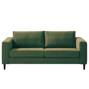 2,5-Sitzer Sofa COSO Classic Webstoff - Stoff Lica: Grün - Buche