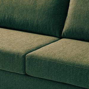 2,5-Sitzer Sofa COSO Classic Webstoff - Stoff Lica: Grün - Buche