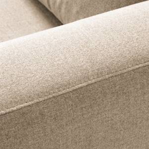 2,5-Sitzer Sofa COSO Classic Webstoff - Webstoff Milan: Beige - Buche