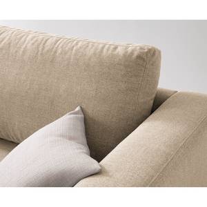 2,5-Sitzer Sofa COSO Classic Webstoff - Webstoff Milan: Beige - Buche