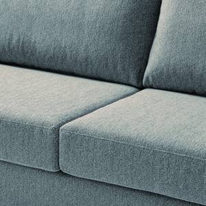 2,5-Sitzer Sofa COSO Classic Webstoff - Stoff Lica: Petrol - Buche