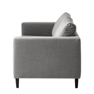 2,5-Sitzer Sofa COSO Classic Webstoff - Webstoff Milan: Hellgrau - Buche