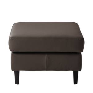 Gestoffeerde hocker COSO Classic echt leer - Leer Neto: Bruin - Breedte: 64 cm - Beuk