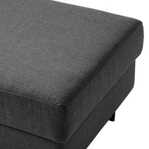 Repose-pieds COSO Classic Tissu - Tissu Milan : Anthracite - Largeur : 64 cm - Hêtre