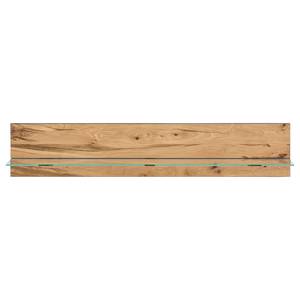 Étagère murale Ironwood Placage en bois véritable / Chêne vieilli / Gris - Largeur : 168 cm