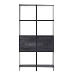 Open kast Meon III Grijze eikenhouten look - Breedte: 101 cm