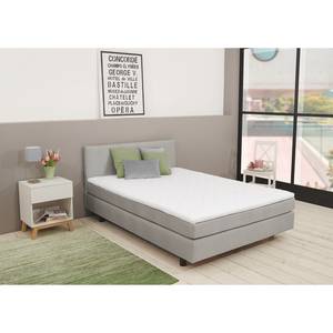 Boxspringbett Boyceville Hellgrau - 120 x 200cm