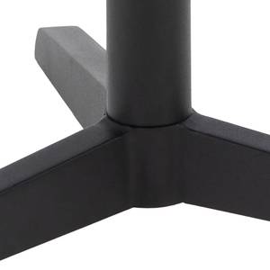 Couchtisch Mandan II Glas / Metall - Grau / Schwarz