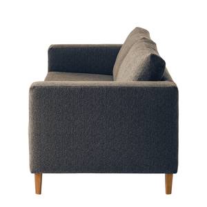 3-Sitzer Sofa COSO Classic Webstoff - Stoff Lica: Blau - Eiche