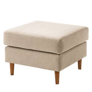 Polsterhocker COSO Classic Webstoff - Webstoff Milan: Beige - Breite: 64 cm - Eiche