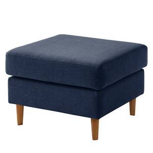 Gestoffeerde hocker COSO Classic geweven stof - Geweven stof Milan: Lichtblauw - Breedte: 64 cm - Eik