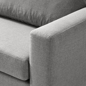 3-Sitzer Sofa COSO Classic Webstoff - Webstoff Milan: Hellgrau - Esche