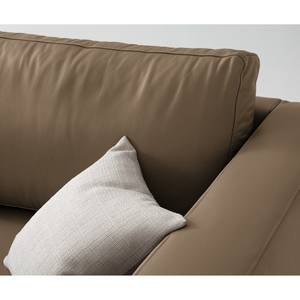 3-Sitzer Sofa COSO Classic Echtleder - Echtleder Neto: Taupe - Esche