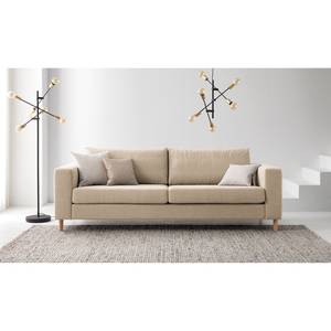 3-zits Bank COSO Classic geweven stof - Geweven stof Milan: Beige - Es