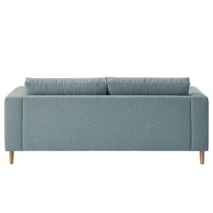 2,5-Sitzer Sofa COSO Classic Webstoff - Stoff Lica: Petrol - Esche