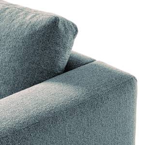 2,5-Sitzer Sofa COSO Classic Webstoff - Stoff Lica: Petrol - Esche