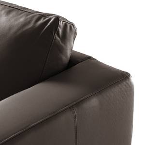 2,5-Sitzer Sofa COSO Classic Echtleder - Echtleder Neto: Braun - Esche