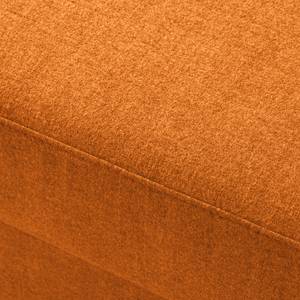 Repose-pieds COSO Classic Tissu - Tissu Milan : Marron rouille - Largeur : 95 cm - Frêne