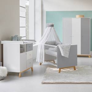 Babyzimmer-Set Vegas (3-teilig) Grau