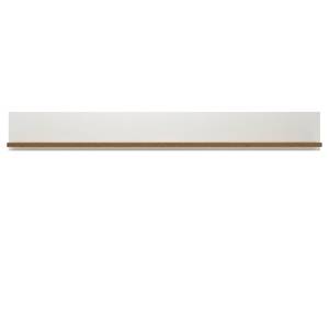 Wandplank Proville witte eikenhouten look/eikenhouten look - Breedte: 160 cm