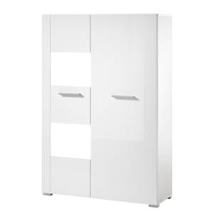 Buffet haut Cely II Blanc brillant / Blanc mat