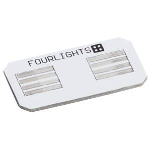 Wandleuchte Fourlights I Polycarbonat / Aluminium - 2-flammig