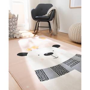 Tapis enfant Weely IV Fibres synthétiques - Rose bébé