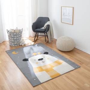 Tapis enfant Weely IV Fibres synthétiques - Gris