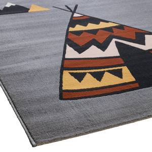 Tapis enfant Weely X Fibres synthétiques - Gris