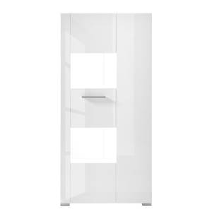 Ensemble meubles TV Cely I (4 éléments) Blanc brillant / Blanc mat