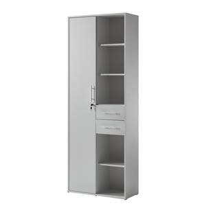 Armoire de bureau Okay I Gris clair / Argenté