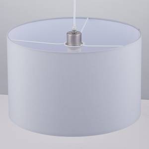 Hanglamp Modis katoen/ijzer - 1 lichtbron - Grijs