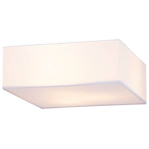 Lampada da soffitto Borris Cotone  / Ferro - 3 punti luce - Bianco