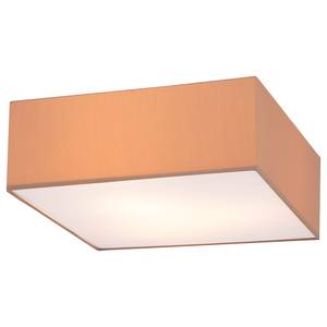 Lampada da soffitto Borris Cotone  / Ferro - 3 punti luce - Marrone