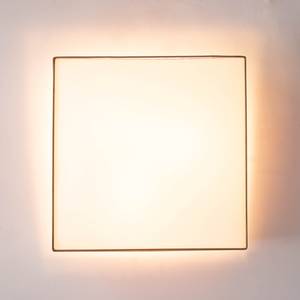 Plafondlamp Borris katoen/ijzer - 3 lichtbronnen - Bruin