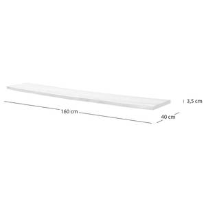 Zitplank v. tuinbank hout boomrand KAPRA massief acaciahout - Bruin acaciahout - Breedte: 160 cm