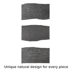 Massive Baumkanten-Tischplatte KAPRA Akazie massiv - Akazie Grau - 180 x 90 cm - Tischplattenstärke: 5 cm