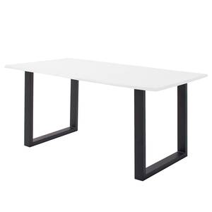 Tischgestell KAPRA Eisen - Schwarz - U-Form