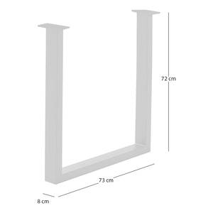 Gambe per tavolo KAPRA ferro - Argento - U-forma