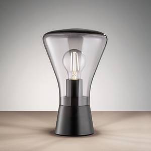 Lampe Trion Verre fumé / Fer - 1 ampoule