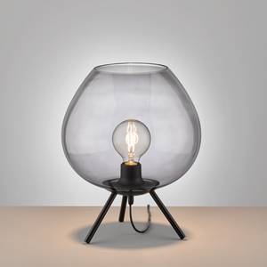 Lampe Wylie Verre fumé / Fer - 1 ampoule