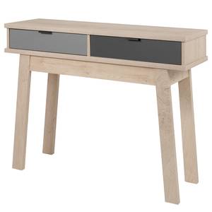 Console Elysian Gris / Imitation chêne