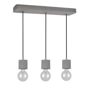 Hanglamp Strong III beton - 3 lichtbronnen