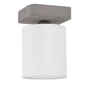 Plafondlamp Gentle textielmix/beton - Aantal lichtbronnen: 1