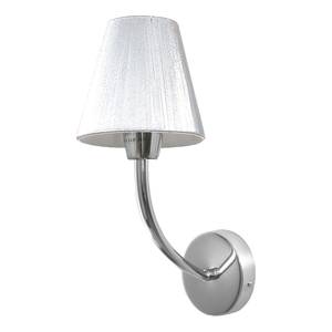 Wandlamp Cubana textielmix/staal - 1 lichtbron