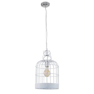 LED-Pendelleuchte Cage I Stahl - 1-flammig