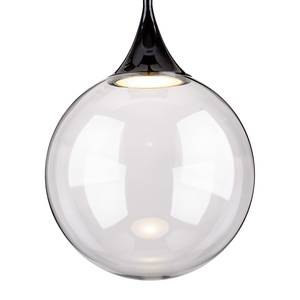 Hanglamp Ballare transparant glas/polyester PVC - 1 lichtbron