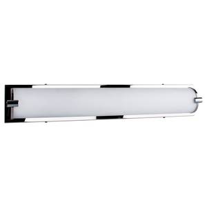 Wandlamp Romy melkglas/staal - 1 lichtbron - Breedte: 64 cm