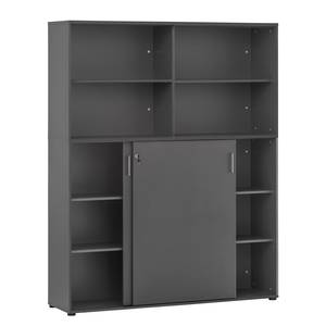 Armoire de bureau Cookley II Anthracite